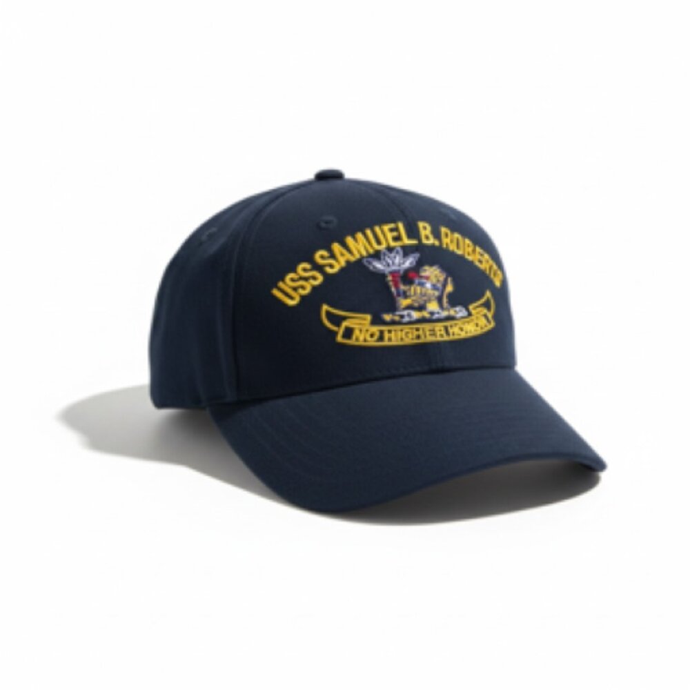 USS Samuel B. Roberts Embroidered Cap Hat by The Corps